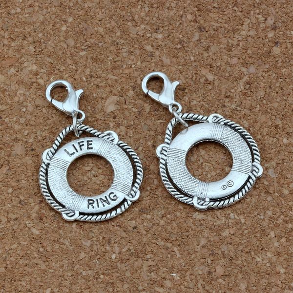 100pcs/lots antique silver life ring floating lobster clasps charm beads fit charm bracelet diy jewelry 21.8x37mm a-418b, Bronze;silver
100pcs/lots antique silver life ring floating lobster clasps charm beads fit charm bracelet diy jewelry 21.8x37mm a-418b, Bronze;silver