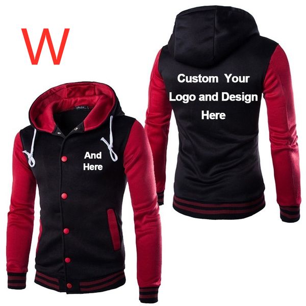 w men's hoodies jackets fashion outwear man sweatshirts button male slim patchwork coat single breasted casual streetwear parkas, Black;brown
w men's hoodies jackets fashion outwear man sweatshirts button male slim patchwork coat single breasted casual streetwear parkas, Black;brown