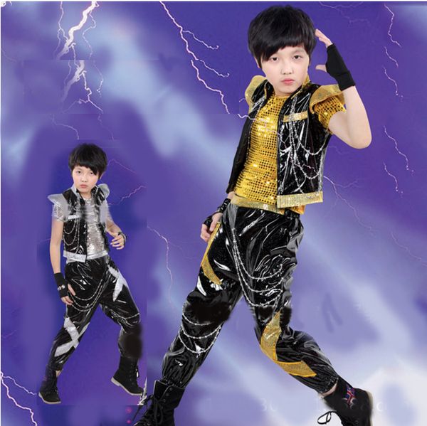 boy's jazz dance costume set new kids sequin & harem pants sets fashion mordern children hip hop clothing, Black;red
boy's jazz dance costume set new kids sequin & harem pants sets fashion mordern children hip hop clothing, Black;red