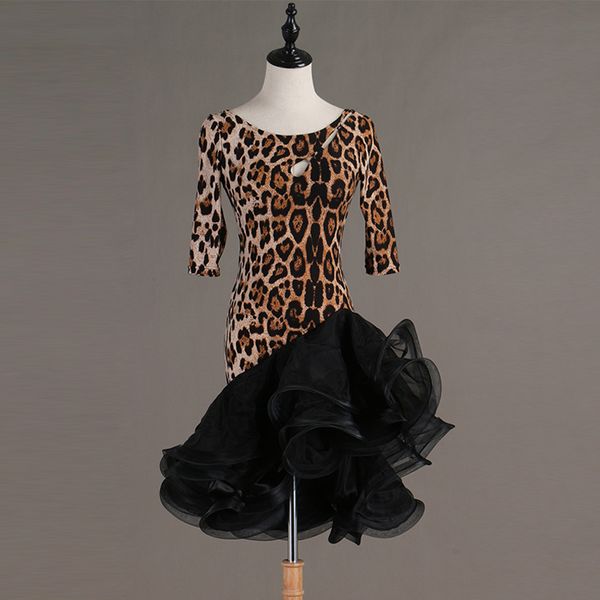 leopard latin dance dress women performance costumes high-end custom female cha cha rumba latin dance skirt competition clothing, Black;red
leopard latin dance dress women performance costumes high-end custom female cha cha rumba latin dance skirt competition clothing, Black;red