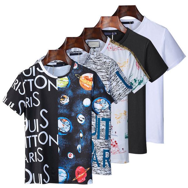 luxurious printed designers t shirt fashion summer t shirt tee casual men women street short sleeve, White;black
luxurious printed designers t shirt fashion summer t shirt tee casual men women street short sleeve, White;black