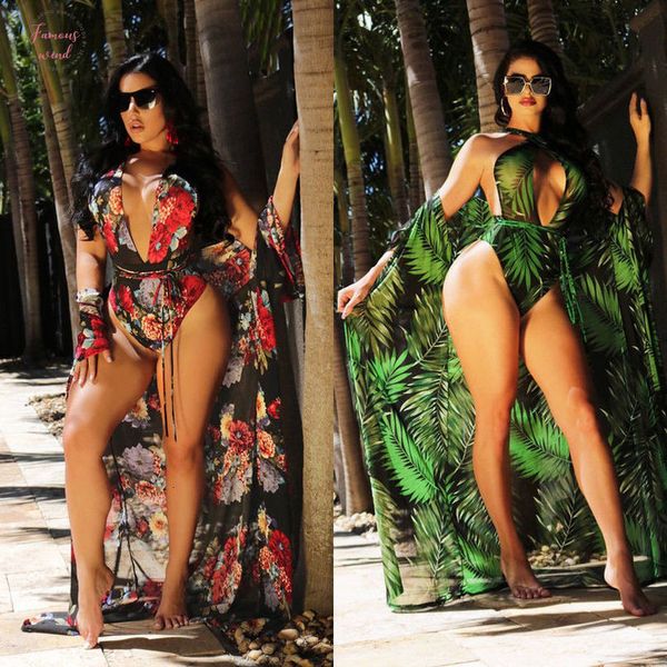 2020 women floral bikini beachwear cover up beach dress bikinis summer bathing suit drop shipping, White;black
2020 women floral bikini beachwear cover up beach dress bikinis summer bathing suit drop shipping, White;black