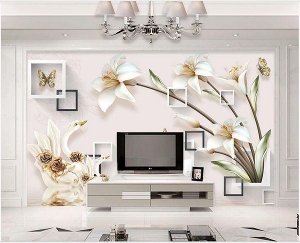 wdbh 3d wallpaper custom p modern 3d stereo jewelry lily flower modern minimalist tv background wall wallpaper for walls 3 d
wdbh 3d wallpaper custom p modern 3d stereo jewelry lily flower modern minimalist tv background wall wallpaper for walls 3 d