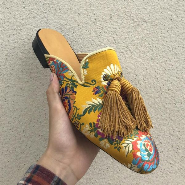 femmes slippers fringe women sandals flats slides embroidery women sandals zapatillas mujer casual ladies shoes buty damskie, Black
femmes slippers fringe women sandals flats slides embroidery women sandals zapatillas mujer casual ladies shoes buty damskie, Black