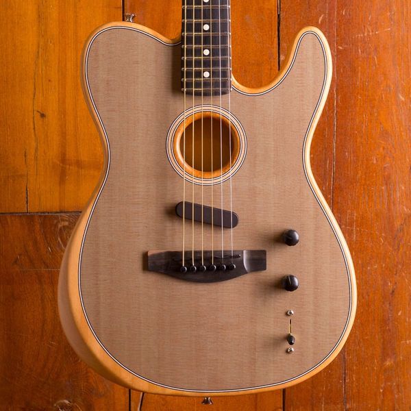 custom shop acoustasonic tele sonic grey electric guitar polyester satin matte finish, spurce dot inlay, chrome hardware
custom shop acoustasonic tele sonic grey electric guitar polyester satin matte finish, spurce dot inlay, chrome hardware