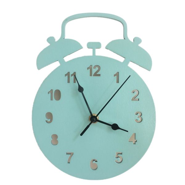 nordic style model wall clock hanging wood clock for home decor children's room (green
nordic style model wall clock hanging wood clock for home decor children's room (green