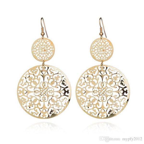 new fashion punk style double round circle dangle drop earrings for women vintage style geometric long earring silver gold gunblack color
new fashion punk style double round circle dangle drop earrings for women vintage style geometric long earring silver gold gunblack color