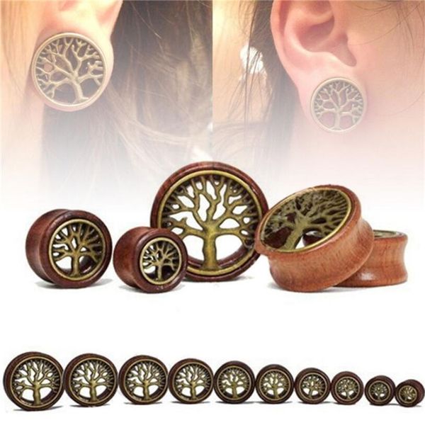 1 pair the tree of life saddle fit ear plug wood flesh tunnel organic body ear expander fashion piercing earring fashion jewelry, Slivery;golden
1 pair the tree of life saddle fit ear plug wood flesh tunnel organic body ear expander fashion piercing earring fashion jewelry, Slivery;golden