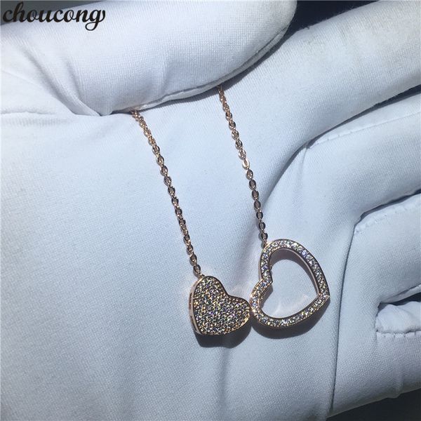 choucong double heart pendants 5a zircon cz real 925 sterling silver wedding pendant with necklace for women bridal jewelry
choucong double heart pendants 5a zircon cz real 925 sterling silver wedding pendant with necklace for women bridal jewelry