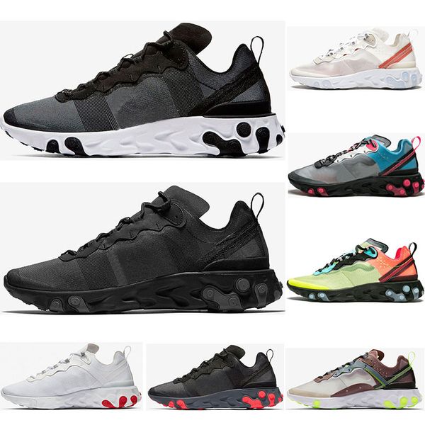 2019 react element 87 55 running shoes for men womens white black solar red volt racer pink mens trainers sports sneakers size 36-45, White;red
2019 react element 87 55 running shoes for men womens white black solar red volt racer pink mens trainers sports sneakers size 36-45, White;red