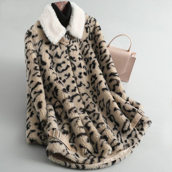 2019 real fur coat women winter jacket korean leopard 100% wool fur coats and jackets women clothes manteau femme z070k kj3772, Black
2019 real fur coat women winter jacket korean leopard 100% wool fur coats and jackets women clothes manteau femme z070k kj3772, Black