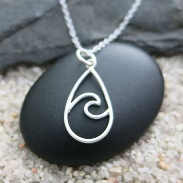 10 hollow wave in water drops for nature ocean flower pendant necklace drop beach sea lady lucky woman mother men's family gifts jewelr, Silver
10 hollow wave in water drops for nature ocean flower pendant necklace drop beach sea lady lucky woman mother men's family gifts jewelr, Silver