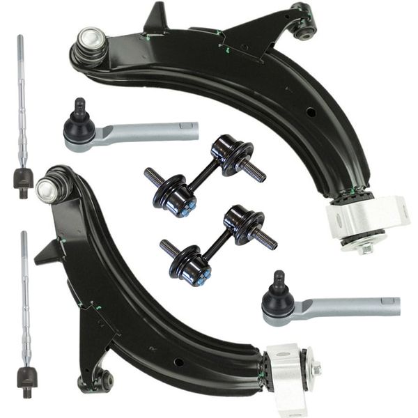 2003-2007 subaru forester 8pc front control arms tie rods sway bar links
2003-2007 subaru forester 8pc front control arms tie rods sway bar links