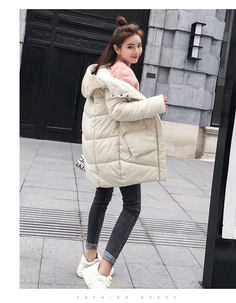parka women 2019 winter jacket women coats hooded coats female parka thick oversize padded lining winter female, Black
parka women 2019 winter jacket women coats hooded coats female parka thick oversize padded lining winter female, Black