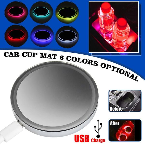 universal led car cup holder pad mat auto atmosphere interior lights usb rechargeable
universal led car cup holder pad mat auto atmosphere interior lights usb rechargeable