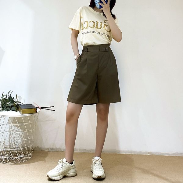 thirteen-line high waist slim a- character wide leg shorts women 2020 loose all-match casual skirt pants slim pants, Blue
thirteen-line high waist slim a- character wide leg shorts women 2020 loose all-match casual skirt pants slim pants, Blue