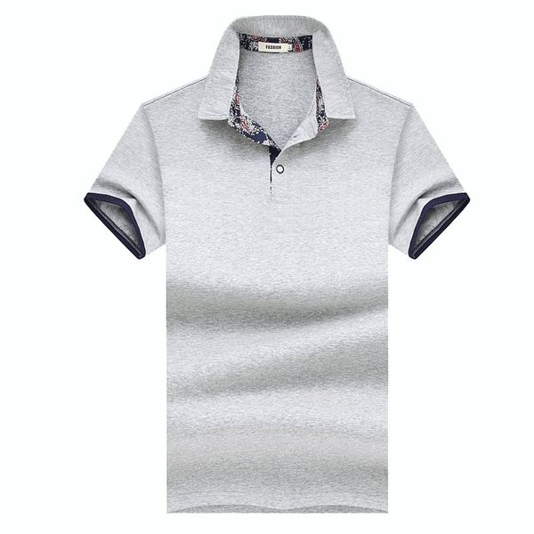 tfetters 2019 summer new casual men t-shirt short sleeve turn-down business t-shirt men slim solid cotton clothing, White;black
tfetters 2019 summer new casual men t-shirt short sleeve turn-down business t-shirt men slim solid cotton clothing, White;black