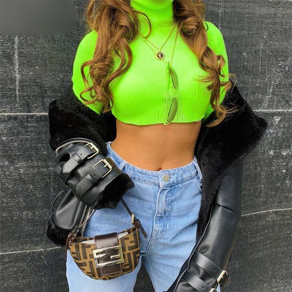 womens designer clothes women designer shirt long sleeve high neck crop autumn short winter women christmas solid t shirts, White
womens designer clothes women designer shirt long sleeve high neck crop autumn short winter women christmas solid t shirts, White