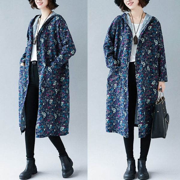 autumn long windbreaker jacket retro loose floral hooded cardigan plus size women's clothing fashion casual print lady coat k486, Tan;black
autumn long windbreaker jacket retro loose floral hooded cardigan plus size women's clothing fashion casual print lady coat k486, Tan;black