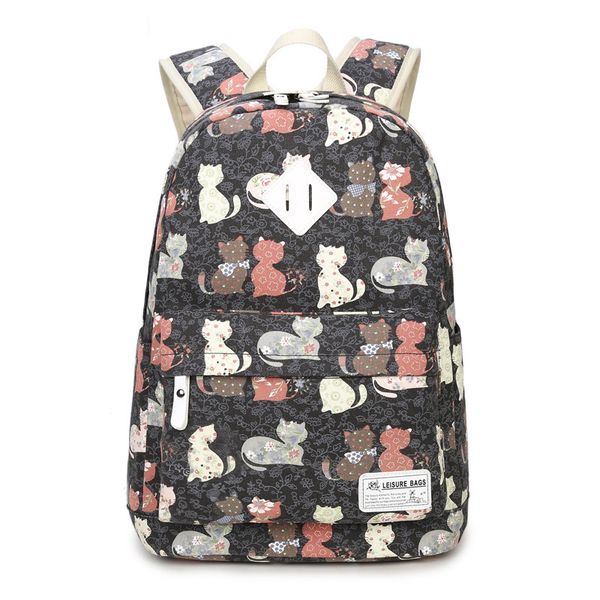 new fashion canvas kitten pattern women backpack school bag for girl female rucksack ladies daily college lapbagpack mochila
new fashion canvas kitten pattern women backpack school bag for girl female rucksack ladies daily college lapbagpack mochila