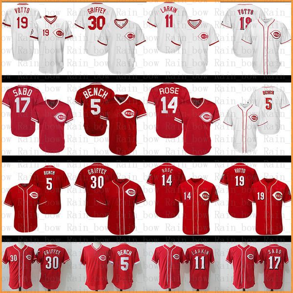 Cincinnati ba eball jer ey red 5 johnny bench 11 barry larkin 19 joey votto 14 pete ro e 17 chri abo 30 ken griffey jr jer ey
Cincinnati ba eball jer ey red 5 johnny bench 11 barry larkin 19 joey votto 14 pete ro e 17 chri abo 30 ken griffey jr jer ey