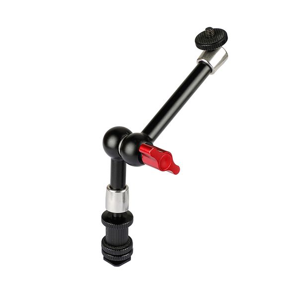 camvate versatile 9" articulating magic arm & shoe mount (red knob