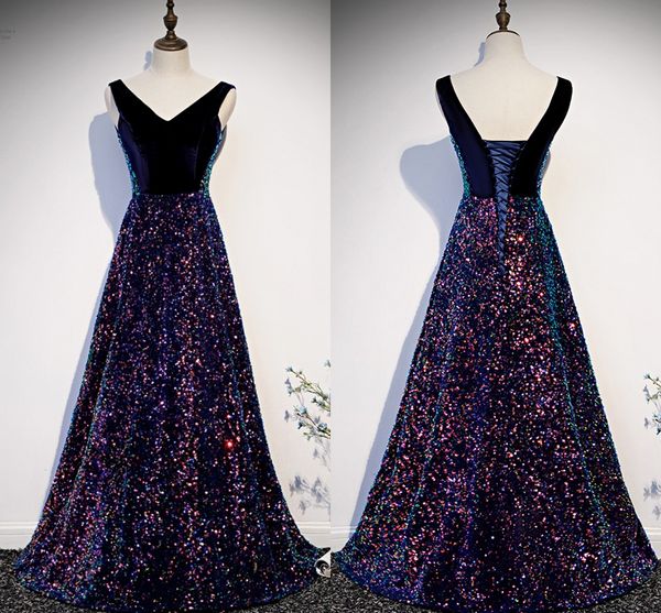 2020 fashion bling deep-v sequins evening dresses backless prom formal dress women elegant evening gowns long, Black;red
2020 fashion bling deep-v sequins evening dresses backless prom formal dress women elegant evening gowns long, Black;red