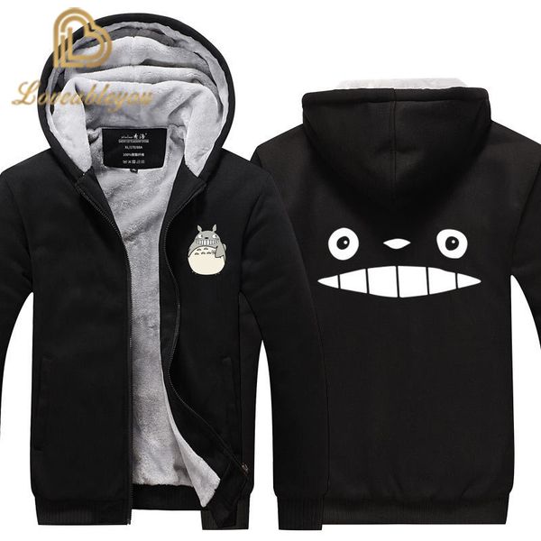 tonari no totoro 2020 winter thick mens hoodies male jacket hip hop brand outwear camouflage sleeve men's jacket casual, Black
tonari no totoro 2020 winter thick mens hoodies male jacket hip hop brand outwear camouflage sleeve men's jacket casual, Black