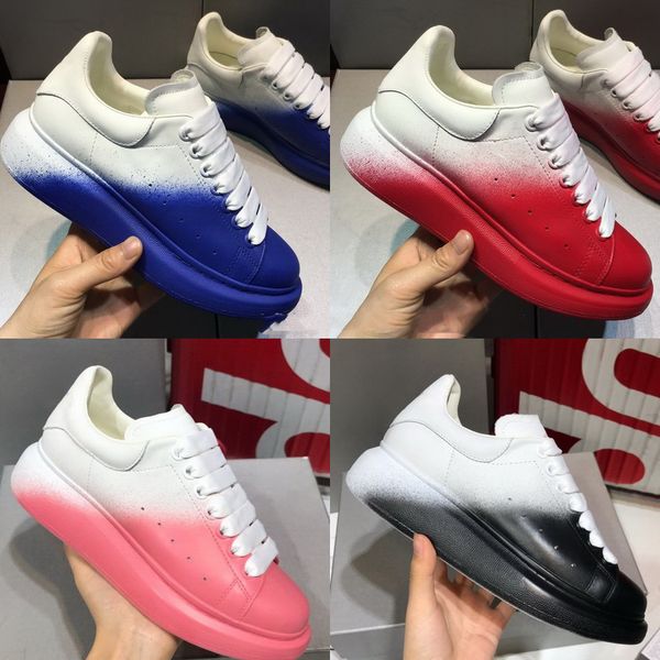 fashion luxury designers men women shoes real leather platform classic casual shoes new spray paint dress tennis shoe sneaker, Black
fashion luxury designers men women shoes real leather platform classic casual shoes new spray paint dress tennis shoe sneaker, Black