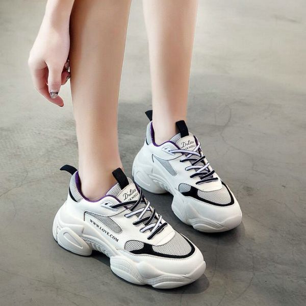 autumn women running shoes korean mesh breathable thick bottom sneaker ladies' lace-up casual shoes c34-48
autumn women running shoes korean mesh breathable thick bottom sneaker ladies' lace-up casual shoes c34-48