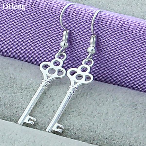 new 925 sterling silver jewelry four round key pendant earrings jewelry ladies fashion beautiful wedding party high
new 925 sterling silver jewelry four round key pendant earrings jewelry ladies fashion beautiful wedding party high