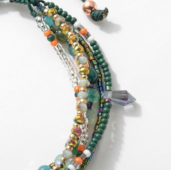 fashion-jewelry crystal beaded bracelets muiltlayer classic green color rope chain bracelets for women fashion, Black
fashion-jewelry crystal beaded bracelets muiltlayer classic green color rope chain bracelets for women fashion, Black