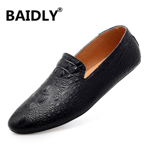 genuine leather men casual shoes mens loafers moccasins breathable slip on black driving shoes
genuine leather men casual shoes mens loafers moccasins breathable slip on black driving shoes