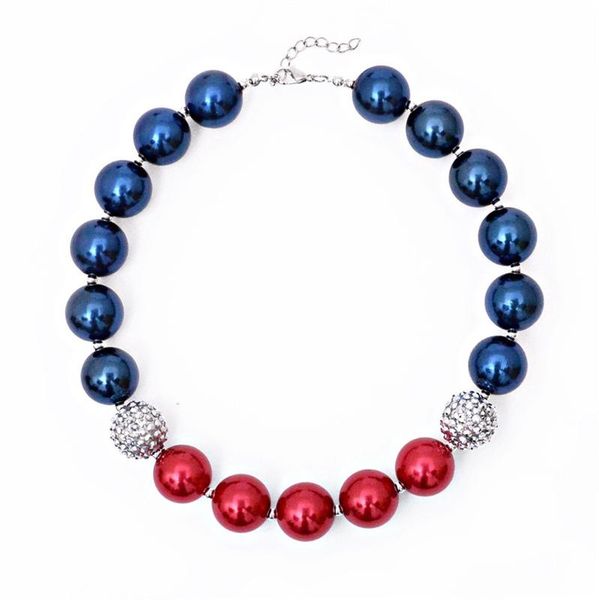 fashion girls beaded necklace children kids cute patchwork beads necklace diy jewelry birthday party gift, Red;brown
fashion girls beaded necklace children kids cute patchwork beads necklace diy jewelry birthday party gift, Red;brown