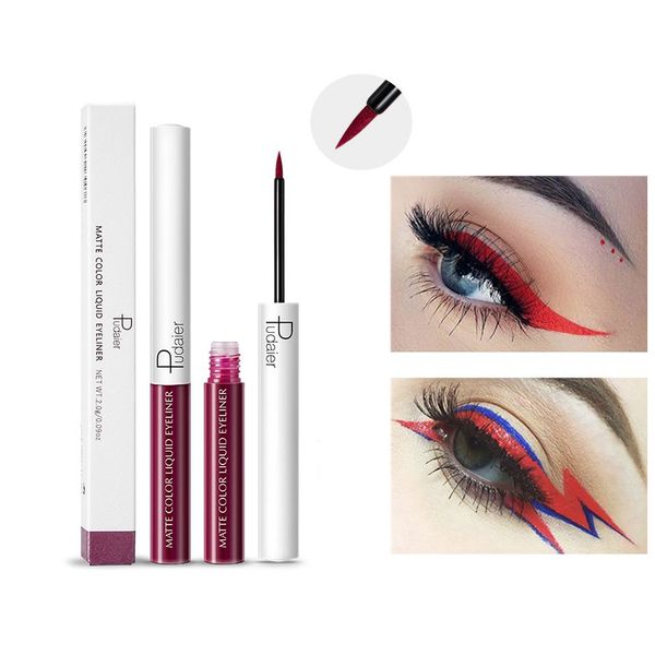 pudaier brand liquid eyeliner waterproof color black eyeliner gel pen eyes makeup brown gold 15 colors
pudaier brand liquid eyeliner waterproof color black eyeliner gel pen eyes makeup brown gold 15 colors
