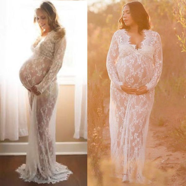 2020 summer pregnant women long sleeveless floral lace chiffon lace-up maternity dress for p shoot pgraphy streetwear, White
2020 summer pregnant women long sleeveless floral lace chiffon lace-up maternity dress for p shoot pgraphy streetwear, White