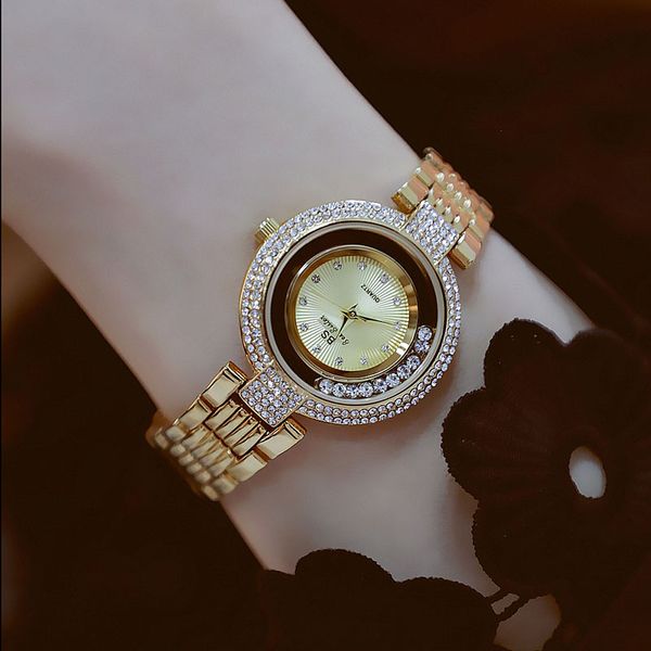 2019 new rose gold gold silver crystal elegant strap high-grade round quartz female watch fashion & casual chronograph, Slivery;brown
2019 new rose gold gold silver crystal elegant strap high-grade round quartz female watch fashion & casual chronograph, Slivery;brown