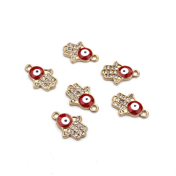 10pcs/lot 14.6*20.6mm 5 color hamsa hand evil eye charms pendant jewelry findings fitting women diy bracelet bangle, Bronze;silver
10pcs/lot 14.6*20.6mm 5 color hamsa hand evil eye charms pendant jewelry findings fitting women diy bracelet bangle, Bronze;silver