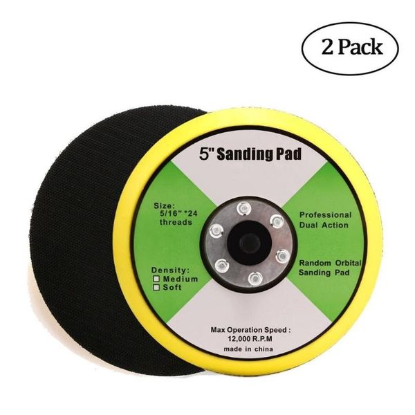 2pcs 5 inch 12000rpm dual action random orbital sanding pad plate with 6 holes for pneumatic sanders disc air polishers
2pcs 5 inch 12000rpm dual action random orbital sanding pad plate with 6 holes for pneumatic sanders disc air polishers