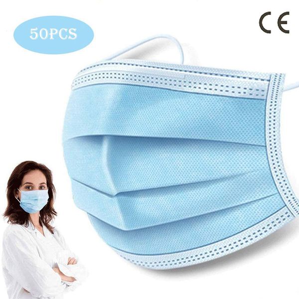 50 pcs disposable face masks thick 3-layer masks with earloops for salon, home use comfortable in stock mask mascherina mascherine dhl ship
50 pcs disposable face masks thick 3-layer masks with earloops for salon, home use comfortable in stock mask mascherina mascherine dhl ship