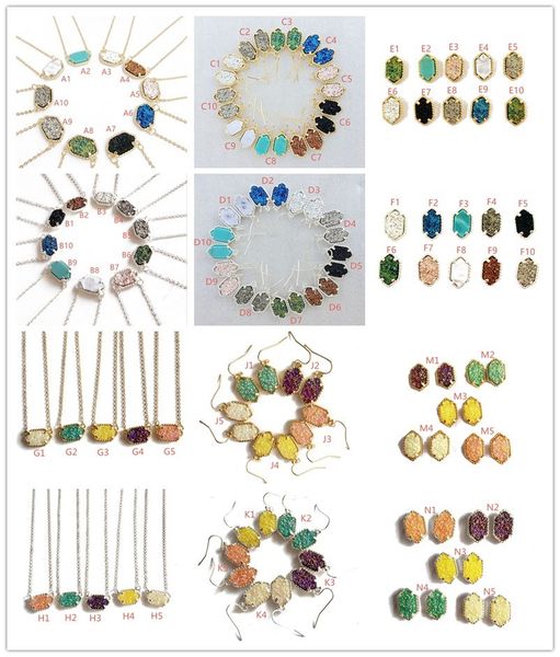 мода drusy druzy ожерелье серьги золото серебро покрыло смола geometry камень kendra scott ожерелье серьги ювелирные изделия для женщин, Silver
мода drusy druzy ожерелье серьги золото серебро покрыло смола geometry камень kendra scott ожерелье серьги ювелирные изделия для женщин, Silver