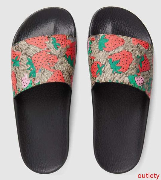 2019 big size 35-48 strawberry red black rubber slide slippers green red white stripe fashion design men women with classicflat
2019 big size 35-48 strawberry red black rubber slide slippers green red white stripe fashion design men women with classicflat