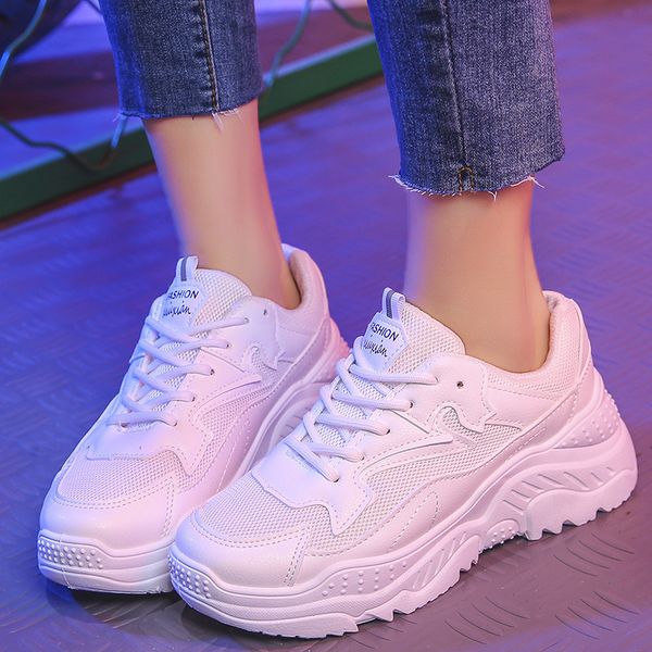 harajuku style chunky sneakers women vulcanize shoes comfort women shoes white sneakers walking shoes platform sneakers female y200424, Black
harajuku style chunky sneakers women vulcanize shoes comfort women shoes white sneakers walking shoes platform sneakers female y200424, Black