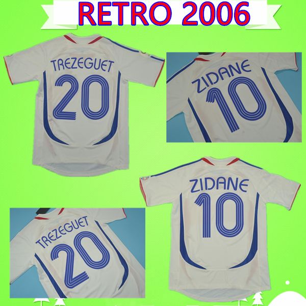 #10 zidane 2006 retro soccer jerseys away white classic uniforms #12 henry vintage football shirt trezeguet vieira ribery maillot de foot, Black;yellow
#10 zidane 2006 retro soccer jerseys away white classic uniforms #12 henry vintage football shirt trezeguet vieira ribery maillot de foot, Black;yellow