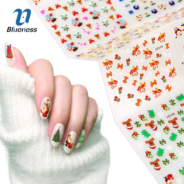 blueness 3d christmas nail foil sticker mixed color nail art stickers beauty 24 design accessoires polish foil, Black
blueness 3d christmas nail foil sticker mixed color nail art stickers beauty 24 design accessoires polish foil, Black