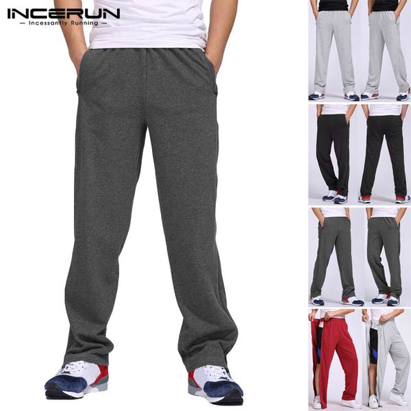 men sweatpants elastic waist workout solid bodybuilding casual trousers men joggers streetwear zippers track pants s-5xl incerun, Black
men sweatpants elastic waist workout solid bodybuilding casual trousers men joggers streetwear zippers track pants s-5xl incerun, Black
