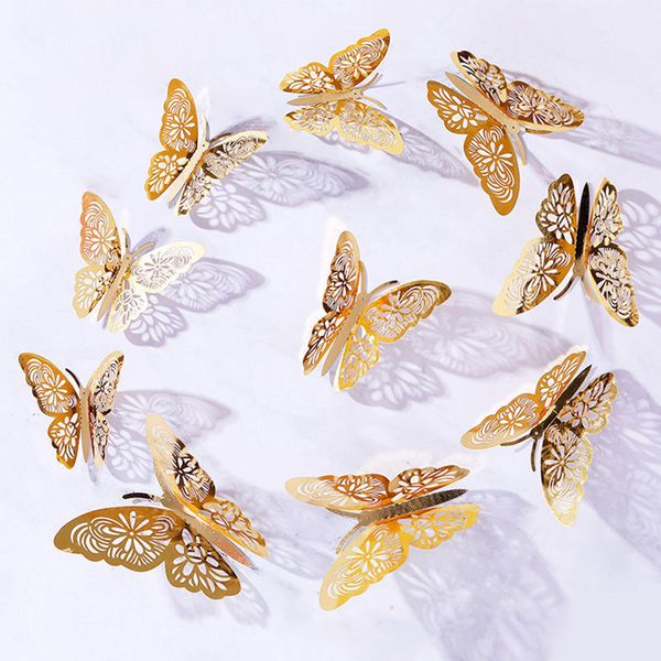 12pcs/set 3d butterfly wall stickers decals home decor for kitchen living room party decoration ing
12pcs/set 3d butterfly wall stickers decals home decor for kitchen living room party decoration ing