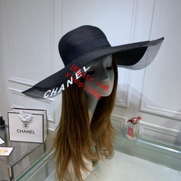 2019 organza hats High-grade screen yarn splicing black and white on the new listing beach of eaves Recommend
2019 organza hats High-grade screen yarn splicing black and white on the new listing beach of eaves Recommend