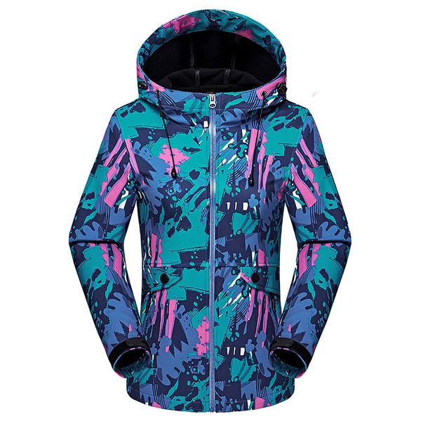 women winter waterproof softshell fleece thermal jacket outwear outdoor hunting hiking camp hooded warm windproof coat overcoat, Blue;black
women winter waterproof softshell fleece thermal jacket outwear outdoor hunting hiking camp hooded warm windproof coat overcoat, Blue;black