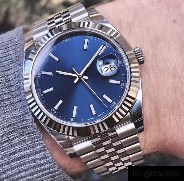 mens watch 41mm automatic movement stainless steel watches men watch mechanical designer men's datejust watches luxury wristwatches bti, Slivery;brown
mens watch 41mm automatic movement stainless steel watches men watch mechanical designer men's datejust watches luxury wristwatches bti, Slivery;brown